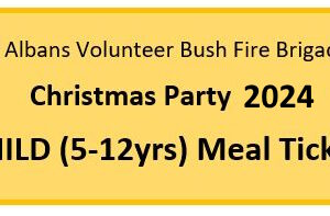Child (5 - 12yrs) Meal Ticket